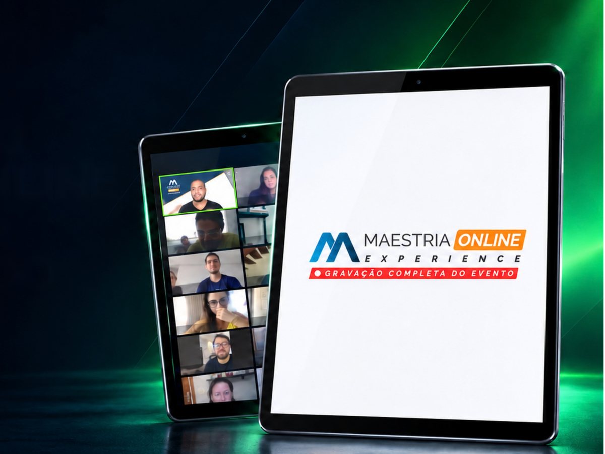 Gravação do Maestria Online Experience